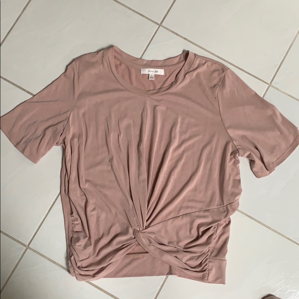 Active USA pink top
